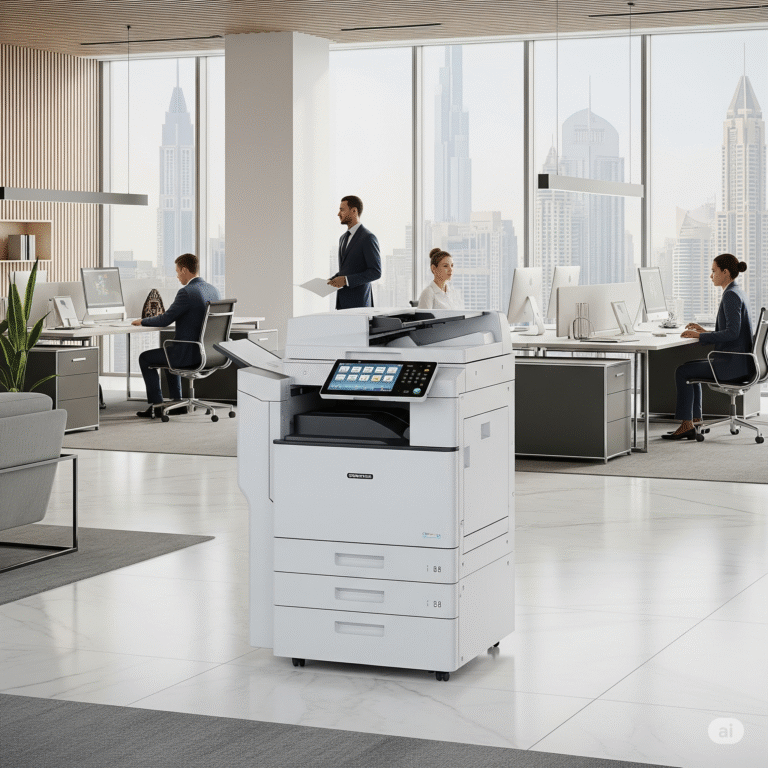 Office photocopier and printer rental services in Dubai by Euro Digital Copier