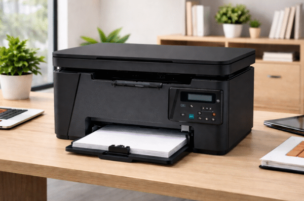 printer sale shop near me in Abu Dhabi with modern printers on display